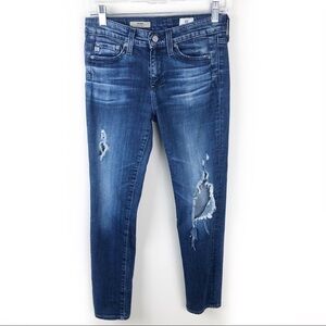 AG- The Beau Slouchy skinny jeans size: 24R